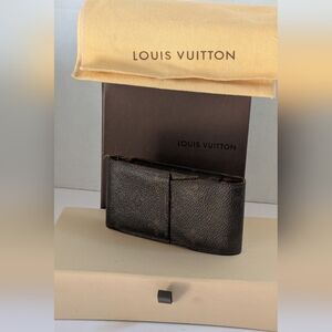 Louis Vuitton vintage auth.cigarette/lipstick/card Holder,box & dust bag Include